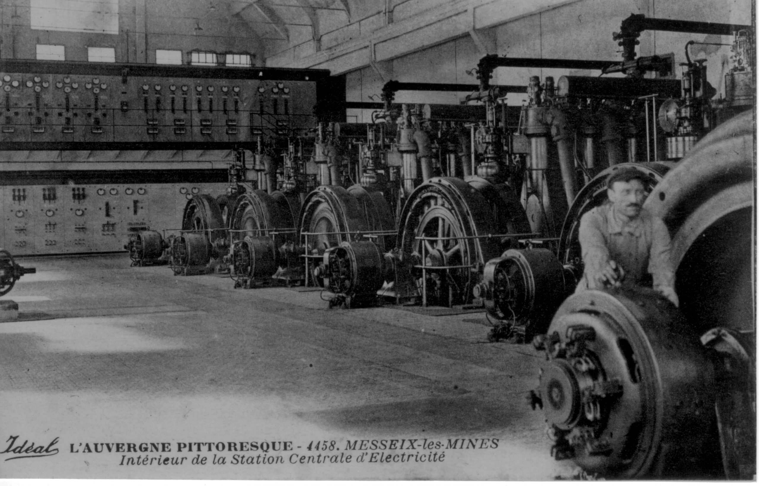 histoire de la mine de Messeix -Centrale électrique - Le Puits TEYRAS