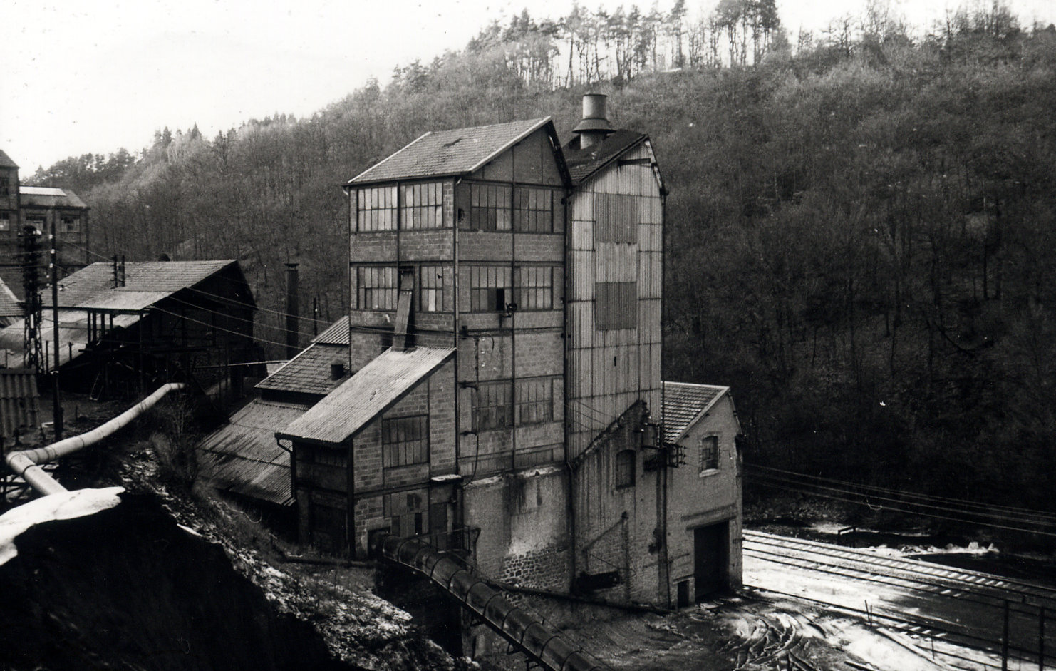 histoire du musée de la mine de Messeix-desserte ferroviaire du Port Sec