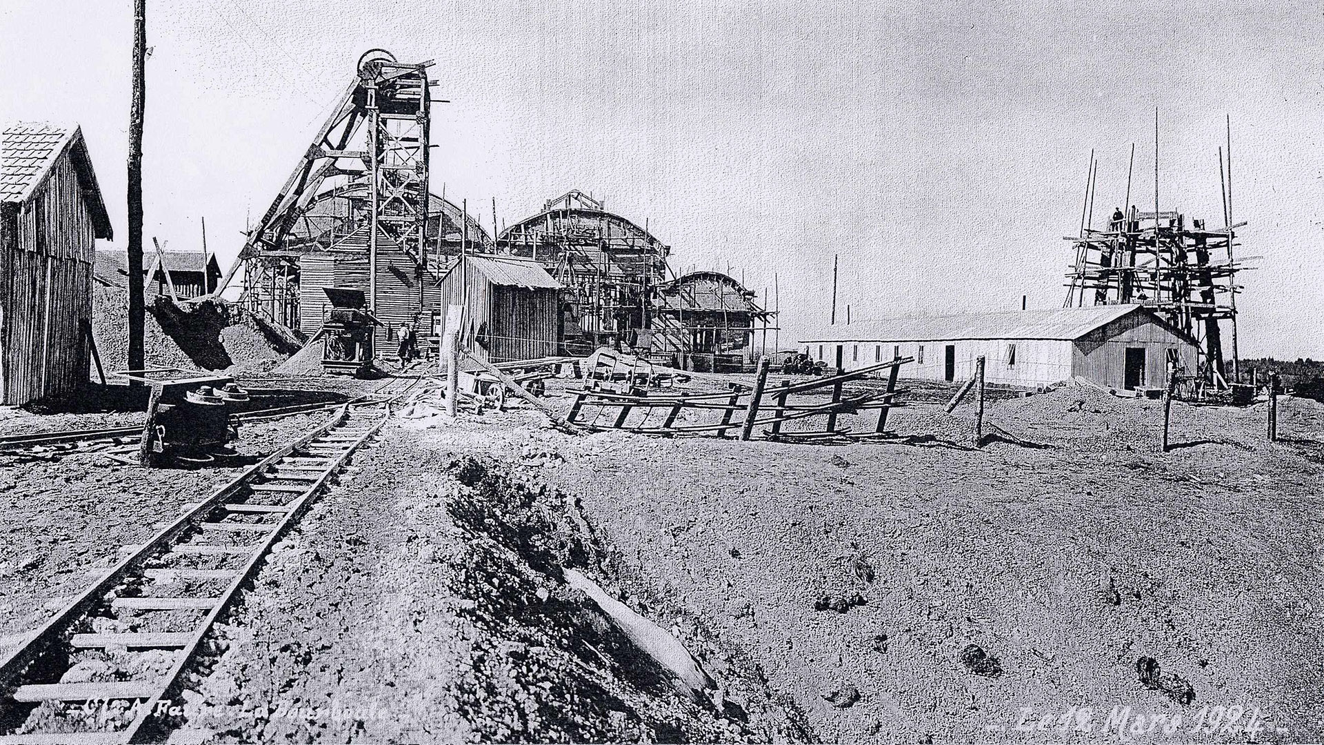 histoire-mine de Messeix -1924 -puits Saint-Louis